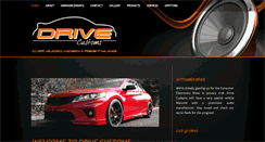 Desktop Screenshot of drivecustoms.com